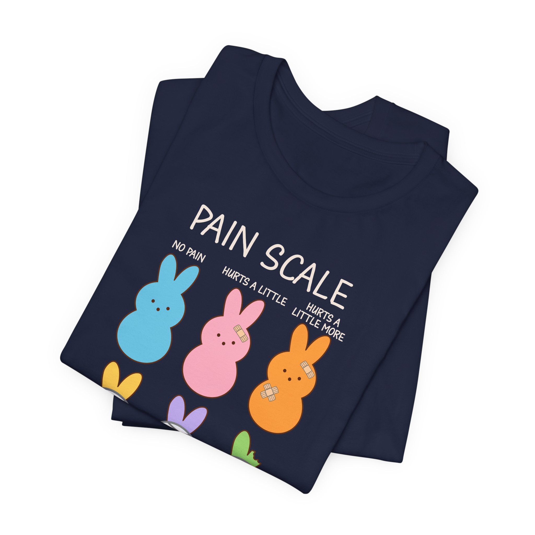 1245404405803167362_2048 Easter Pain Scale T-Shirt - Image 6