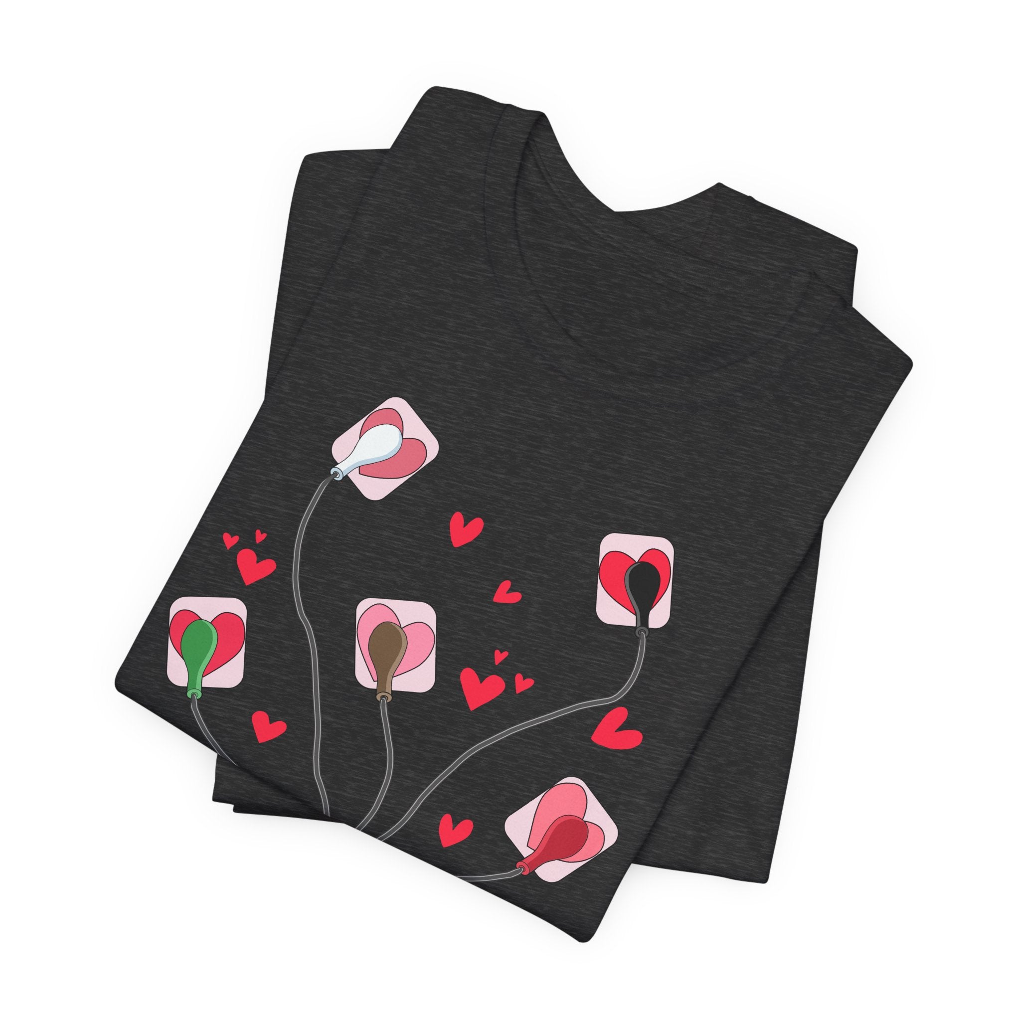12722914715110986296_2048 Valentine EKG Leads T-Shirt - Image 13