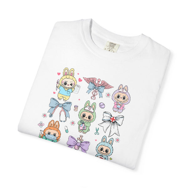 13189640997384936534_2048 Nurse Monsters T-Shirt - Image 3