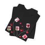 Valentine EKG Leads T-Shirt - Image 11