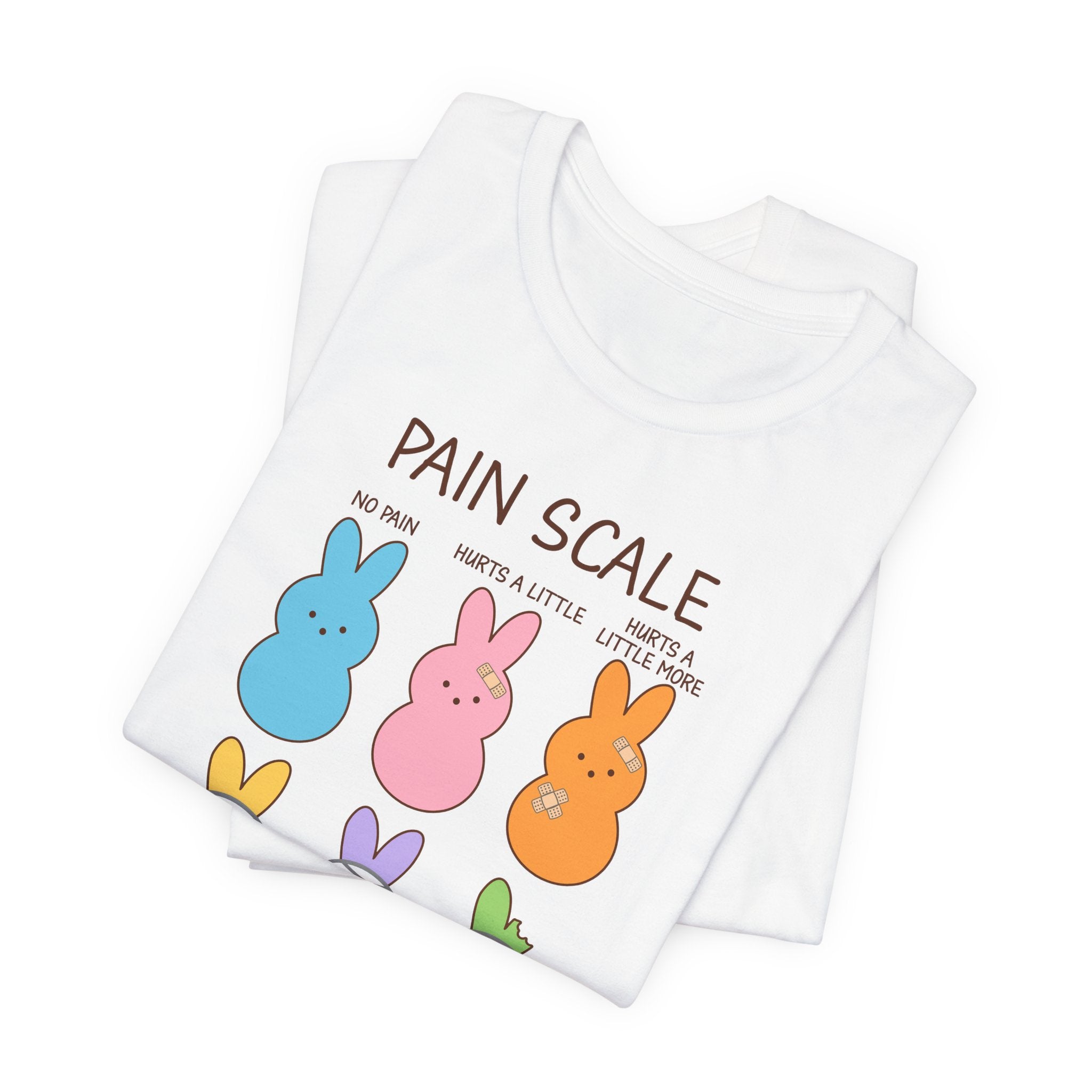 7402126166456725519_2048 Easter Pain Scale T-Shirt - Image 8