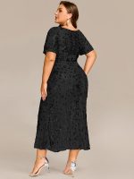 Sequin Mermaid Round Neck Dress - Image 30