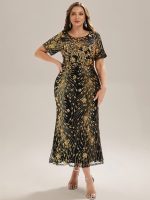 Plus Size Sequin Mermaid Formal Dress - Image 11