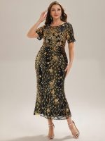 Plus Size Sequin Mermaid Formal Dress - Image 13