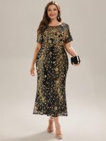 Plus Size Sequin Mermaid Formal Dress - Image 14