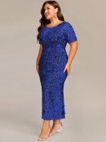 Plus Size Sequin Mermaid Formal Dress - Image 20