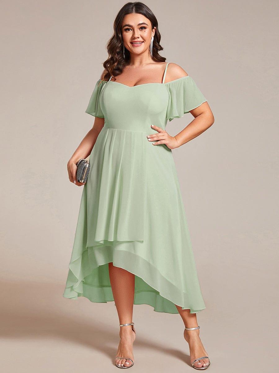 EG02103MG-PR4_bdea10f6-2c1b-4b6e-9f87-05c175ee6d47 Plus Size Cold Shoulder Sweetheart Necklin Chiffon Midi Wedding Guest Dress - Image 31