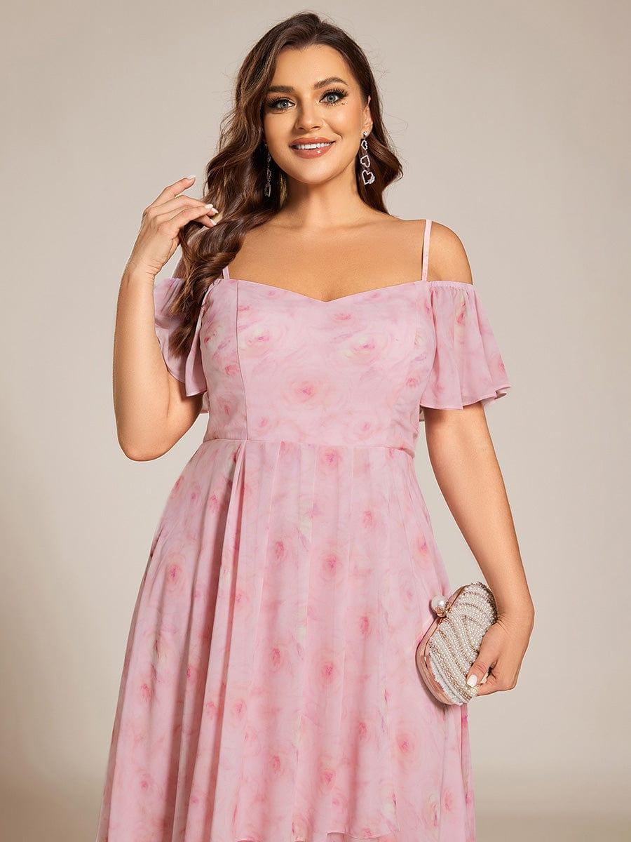 EG02103PR-PR5_12d5d21f-7245-4899-8b39-26a8e36902c6 Plus Size Cold Shoulder Sweetheart Necklin Chiffon Midi Wedding Guest Dress - Image 45