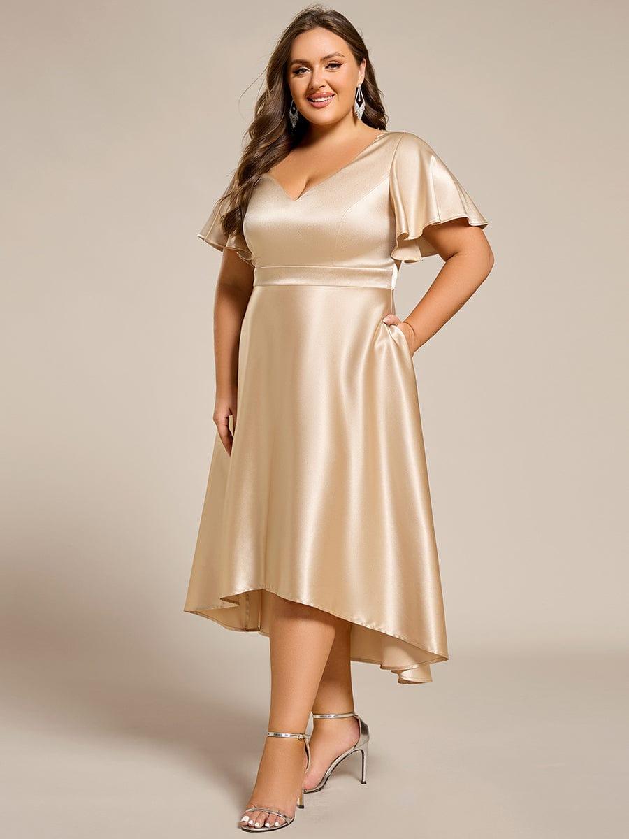 EG02335CH-PR3_95260e14-334b-42f1-ac13-bcf2863c865f Plus Size Satin Midi Wedding Guest Dress with Pockets - Image 17