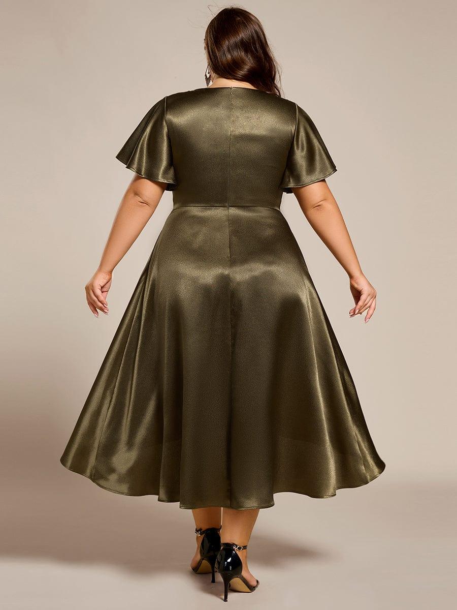 EG02335OG-PR2_dd6f3c5d-7722-4d42-9451-00a927e1c870 Plus Size Satin Midi Wedding Guest Dress with Pockets - Image 4