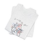 Go with the Flow Heart T-Shirt - Image 4