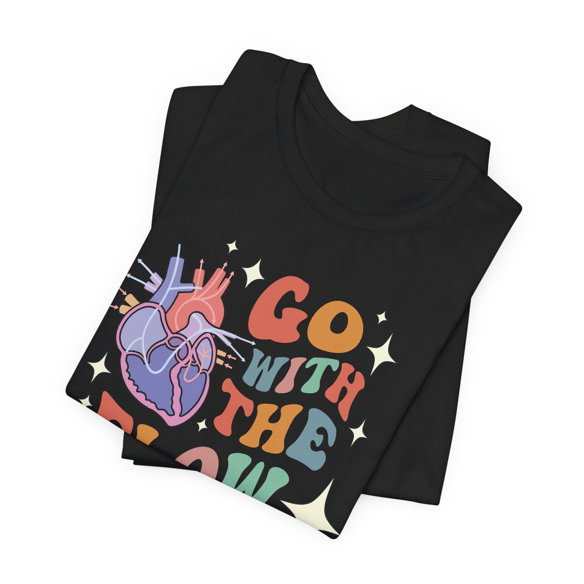 Folded_4_7400c481-169d-4d89-a8b0-d58a6f123cff Retro Go with the (Heart) Flow T-Shirt - Image 6