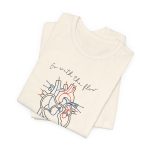 Go with the Flow Heart T-Shirt - Image 8