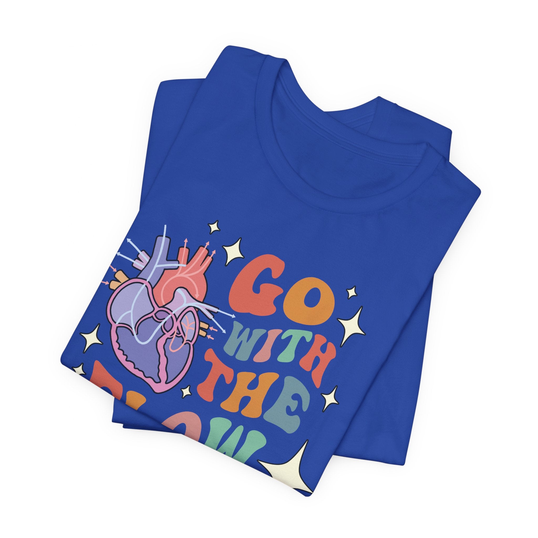 Folded_8_f1212177-0b94-47a7-8bf7-b78a3db72772 Retro Go with the (Heart) Flow T-Shirt - Image 10