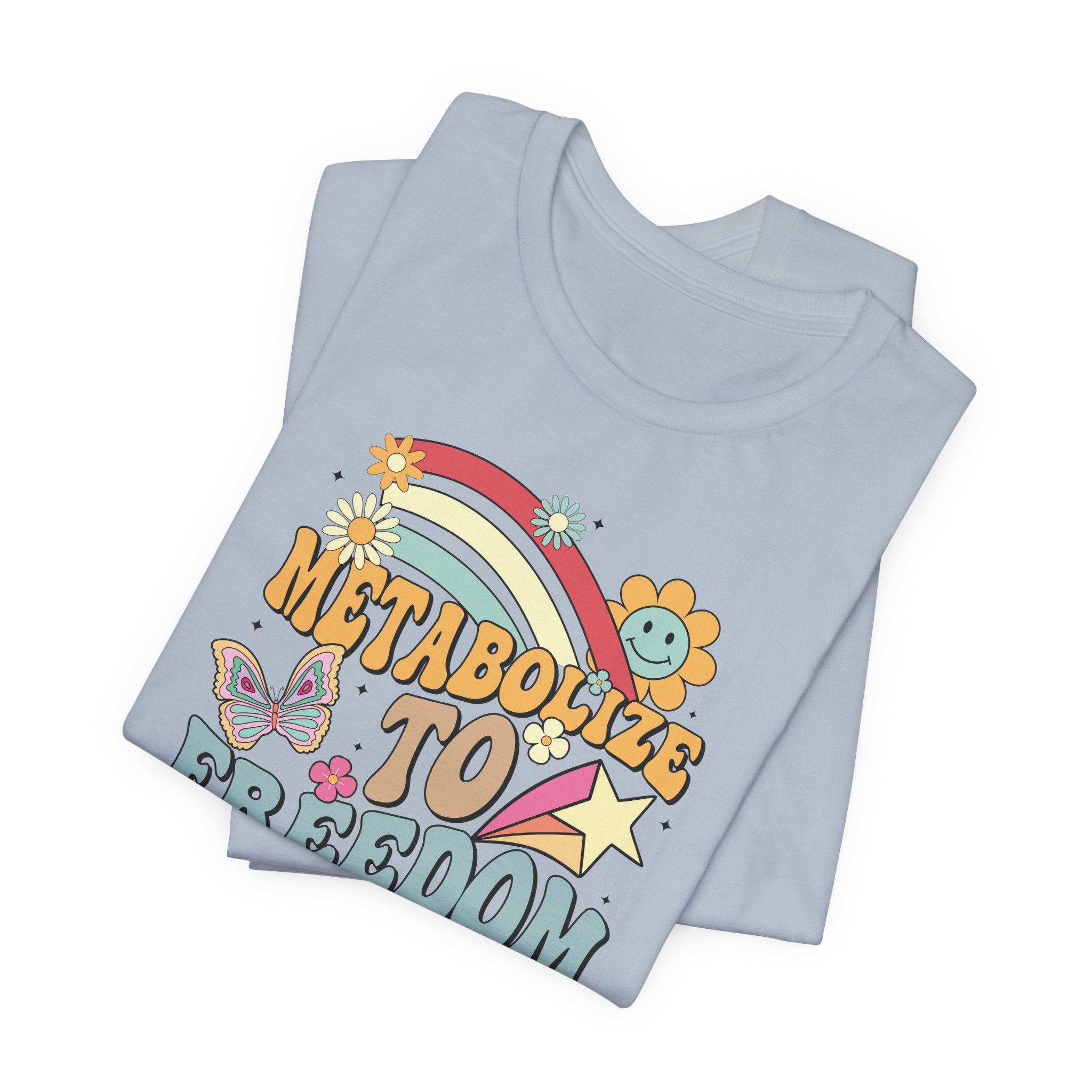 Folded_9_61c468fc-86be-4fa6-aad3-d5e2b80ca486 Retro Metabolize to Freedom T-Shirt - Image 10