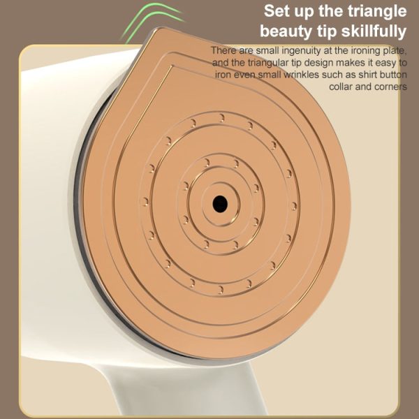 GT-01 33W Handheld Garment Steamer Electric Iron, US Plug(Beige White) - Image 6