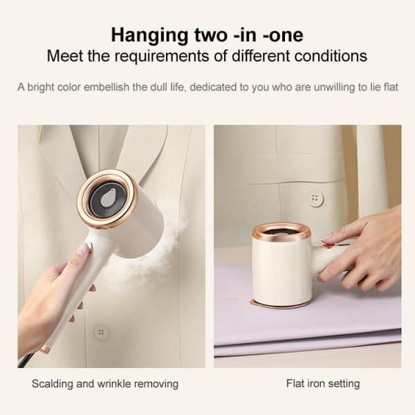 GT-01 33W Handheld Garment Steamer Electric Iron, EU Plug (White) - Image 5