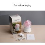 ML-824 100ML Gypsophila Flowers Aromatherapy Diffuser Air Humidifier with Colorful LED Light for Office / Home(Blue) - Image 10