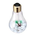 400ML Colorful Light Portable Bulb Shape Aromatherapy Air Purifier Humidifier for Home / Office / Car(Gold) - Image 2