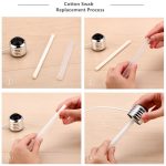 400ML Colorful Light Portable Bulb Shape Aromatherapy Air Purifier Humidifier for Home / Office / Car(Silver) - Image 13