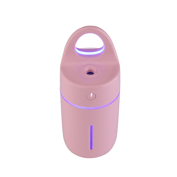 HC2367F_1 1.5W - 2W 175ml Mini Portable USB Negative Ions Humidifier Beauty and Water Supplement Instrument with Colorful LED Light(Pink) - Image 2