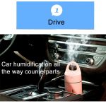 1.5W - 2W 175ml Mini Portable USB Negative Ions Humidifier Beauty and Water Supplement Instrument with Colorful LED Light(Pink) - Image 5