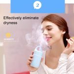 1.5W - 2W 175ml Mini Portable USB Negative Ions Humidifier Beauty and Water Supplement Instrument with Colorful LED Light(Blue) - Image 6