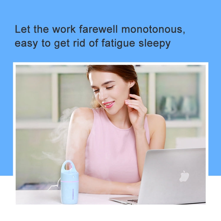 HC2367L_6 1.5W - 2W 175ml Mini Portable USB Negative Ions Humidifier Beauty and Water Supplement Instrument with Colorful LED Light(Blue) - Image 7