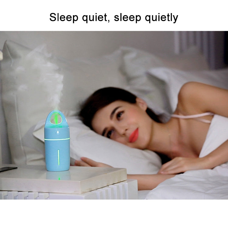 HC2367L_8 1.5W - 2W 175ml Mini Portable USB Negative Ions Humidifier Beauty and Water Supplement Instrument with Colorful LED Light(Blue) - Image 9