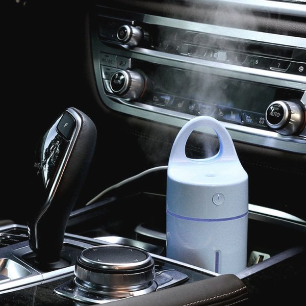 1.5W - 2W 175ml Mini Portable USB Negative Ions Humidifier Beauty and Water Supplement Instrument with Colorful LED Light(White) - Image 1