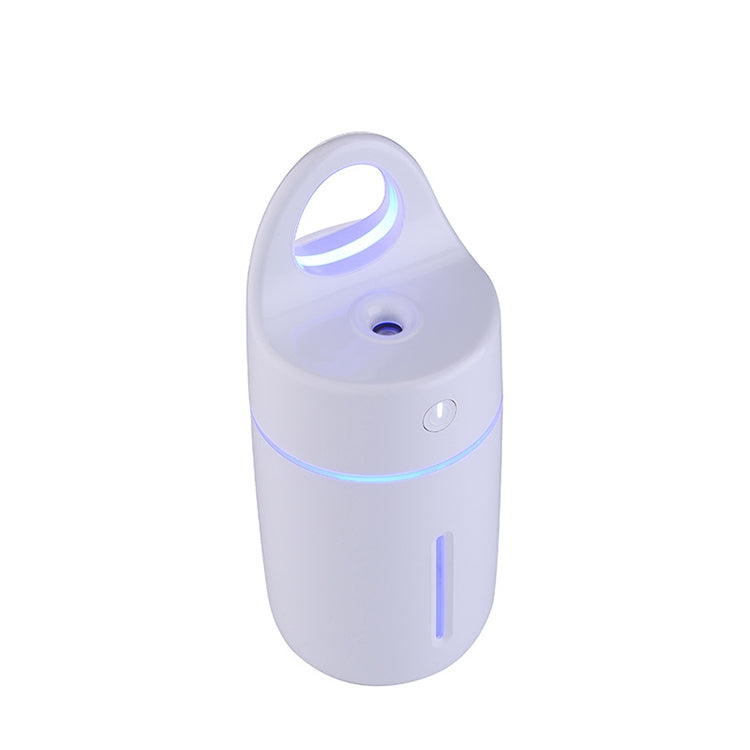 HC2367W_1 1.5W - 2W 175ml Mini Portable USB Negative Ions Humidifier Beauty and Water Supplement Instrument with Colorful LED Light(White) - Image 2