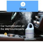 1.5W - 2W 175ml Mini Portable USB Negative Ions Humidifier Beauty and Water Supplement Instrument with Colorful LED Light(White) - Image 6