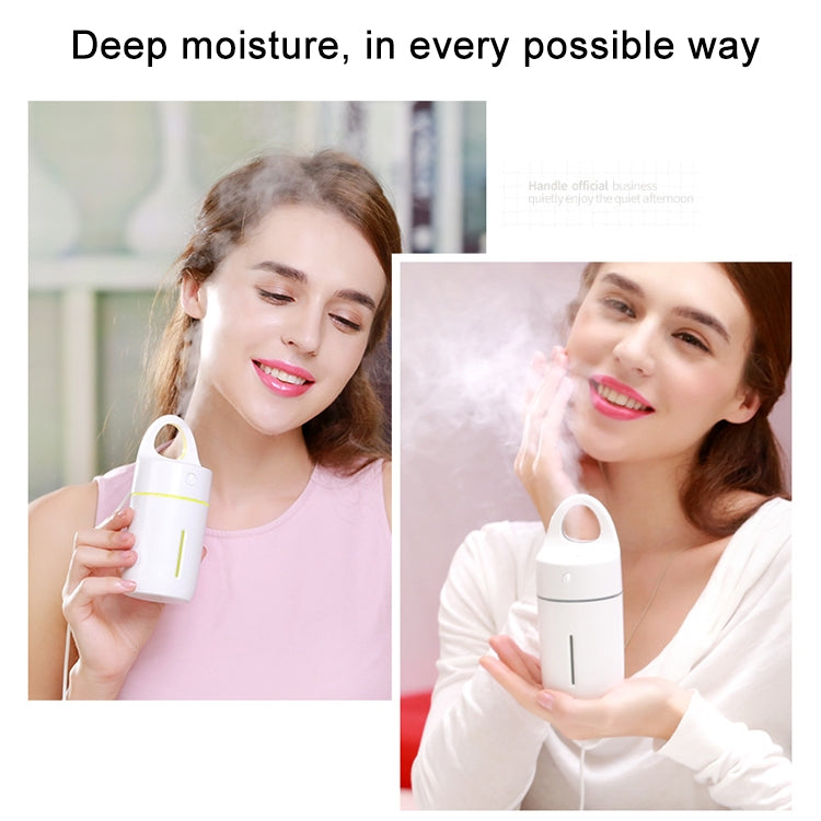 HC2367W_6 1.5W - 2W 175ml Mini Portable USB Negative Ions Humidifier Beauty and Water Supplement Instrument with Colorful LED Light(White) - Image 7