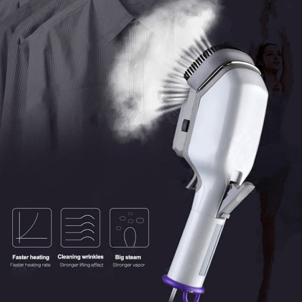 JIN KE JK-760 1000W Multifunctional Portable Hang Hot Machine High Power Household Handheld Steam Brush Ironer with Steel Plate, EU Plug - Image 8