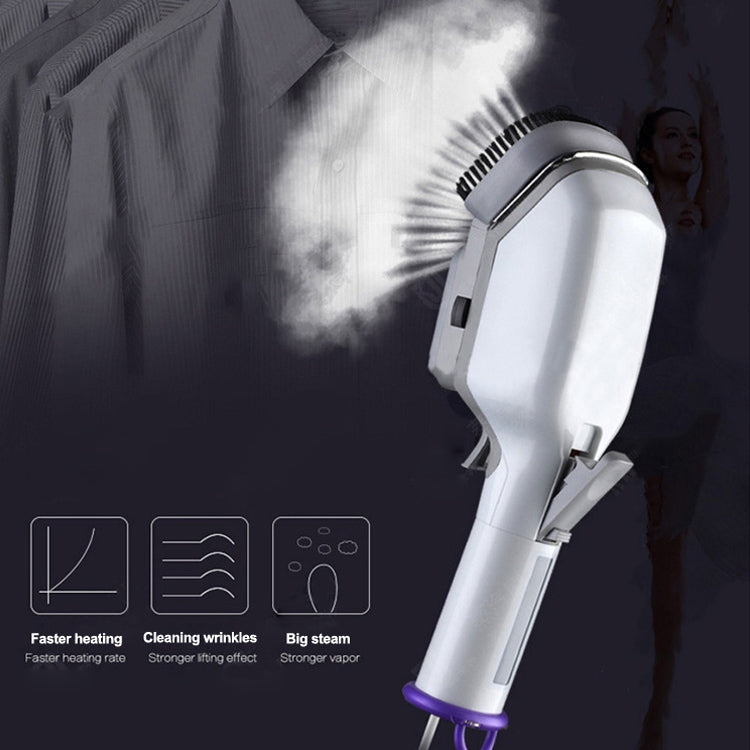 HC2528_7 JIN KE JK-760 1000W Multifunctional Portable Hang Hot Machine High Power Household Handheld Steam Brush Ironer with Steel Plate, EU Plug - Image 8