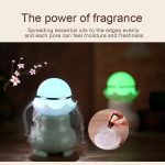 4W USB Charging Night Luminescent Pearl Ultrasonic Aromatherapy Humidifier with LED Colorful Light for Home / Office, Water Tank Capacity: 95ml, DC 5V(Mint Green) - Image 4