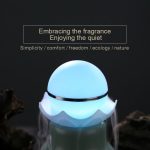 4W USB Charging Night Luminescent Pearl Ultrasonic Aromatherapy Humidifier with LED Colorful Light for Home / Office, Water Tank Capacity: 95ml, DC 5V(Mint Green) - Image 7
