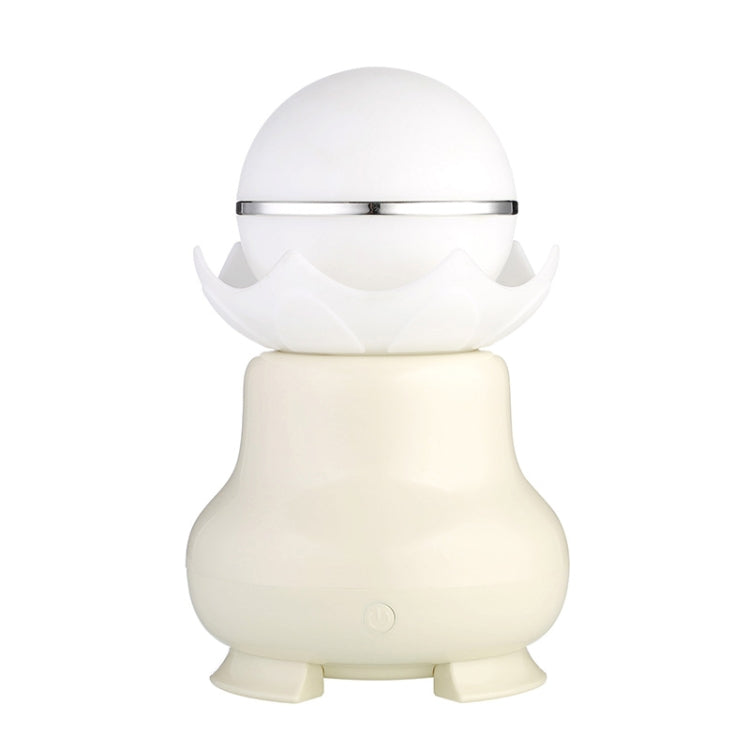 HC3383Y_1 4W USB Charging Night Luminescent Pearl Ultrasonic Aromatherapy Humidifier with LED Colorful Light for Home / Office, Water Tank Capacity: 95ml, DC 5V - Image 2