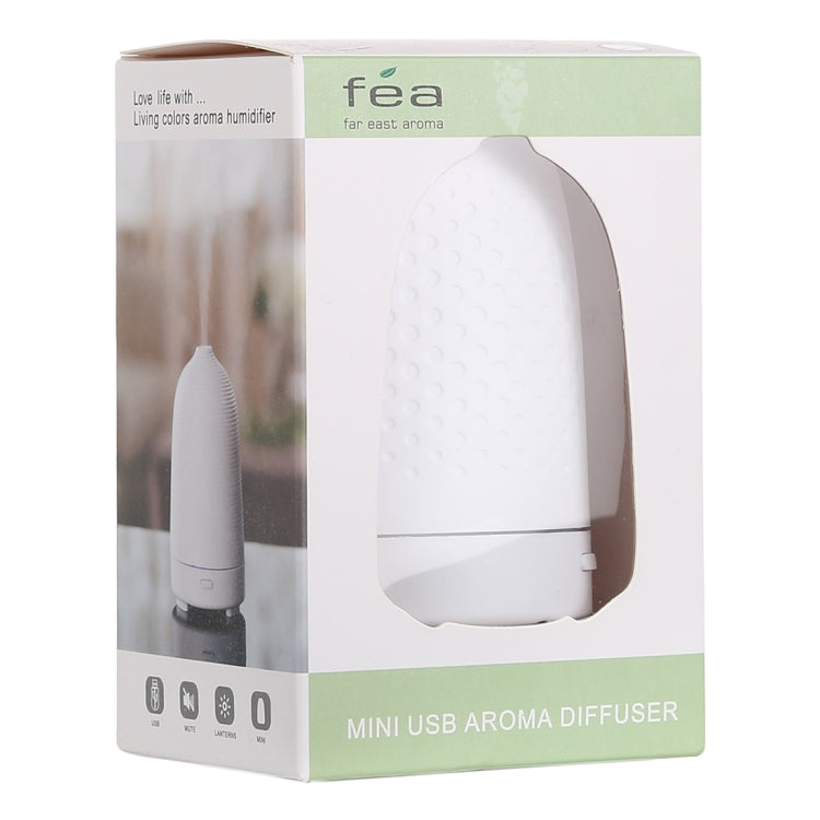 HC4071W_6 5W Honeycomb Texture Mini Humidifier with Colorful Light, Capacity: 50ml, DC 5V(White) - Image 7