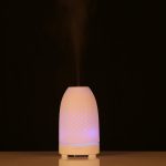 5W Honeycomb Texture Mini Humidifier with Colorful Light, Capacity: 50ml, DC 5V(White) - Image 8
