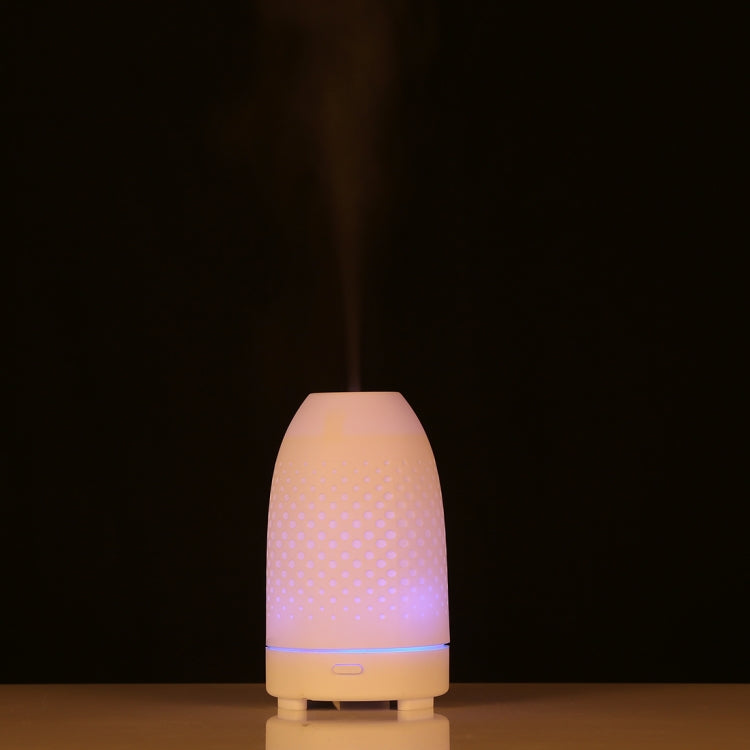 HC4071W_7 5W Honeycomb Texture Mini Humidifier with Colorful Light, Capacity: 50ml, DC 5V(White) - Image 8