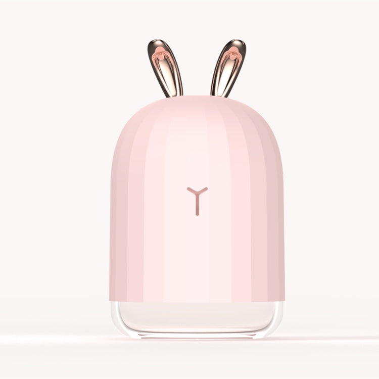 HC5447_1 3life-318 2W Cute Rabbit USB Mini Humidifier Diffuser Aroma Mist Nebulizer with LED Night Light for Office, Home Bedroom, Capacity: 220ml, DC 5V - Image 2