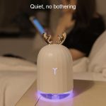 3life-318 2W Cute Rabbit USB Mini Humidifier Diffuser Aroma Mist Nebulizer with LED Night Light for Office, Home Bedroom, Capacity: 220ml, DC 5V - Image 7