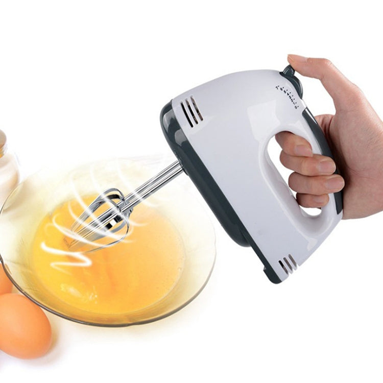 HC5807 KN007364 100W Household Seven-speed Adjustable Handheld Electric Egg Beater, EU Plug - Image 1