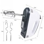 KN007364 100W Household Seven-speed Adjustable Handheld Electric Egg Beater, EU Plug - Image 3