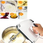KN007364 100W Household Seven-speed Adjustable Handheld Electric Egg Beater, EU Plug - Image 5