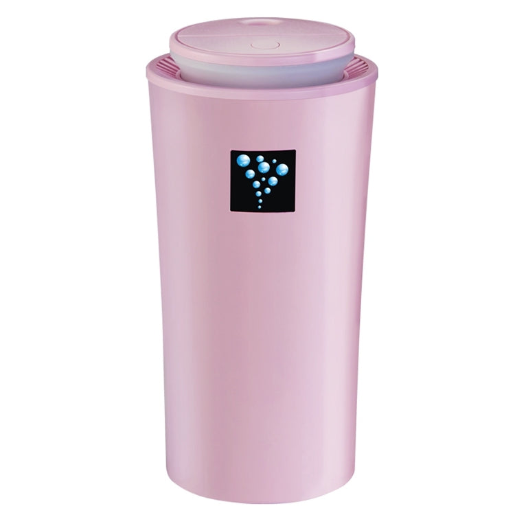 HC7560F_1 Small-3 2W Humidifier Moisture Meter Moisturizing Instrument with LED Night Light, Water Tank Capacity: 260ml(Pink) - Image 2
