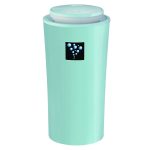 Small-3 2W Humidifier Moisture Meter Moisturizing Instrument with LED Night Light, Water Tank Capacity: 260ml(Blue) - Image 2