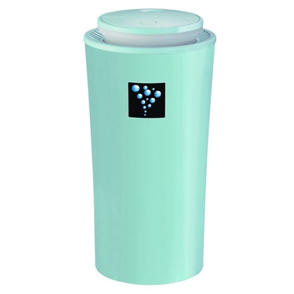 Small-3 2W Humidifier Moisture Meter Moisturizing Instrument with LED Night Light, Water Tank Capacity: 260ml(Blue) - Image 2