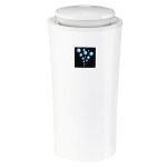 Small-3 2W Humidifier Moisture Meter Moisturizing Instrument with LED Night Light, Water Tank Capacity: 260ml(White) - Image 2